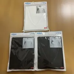 エアリズム Vネック T 半袖 Lサイズ ユニクロ