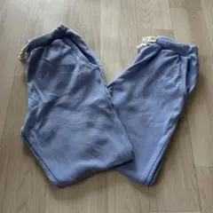 140cm 2本 まとめ ライトブルー スウェットパンツ (キッズ)
