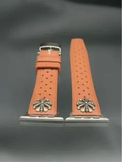 ブラウン　FKMラバーベルトバンド アップルウォッチ