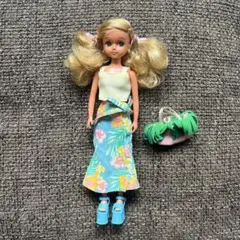 リカちゃん キューティーキッズデラックス レア キューティーキッズリカちゃんデラックス【箱付き】当時品レア