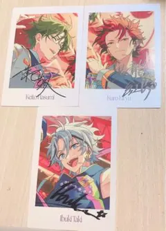 あんスタ　ぱしゃっつ　10周年　紅月　蓮巳敬人　鬼龍紅郎　滝維吹　セット