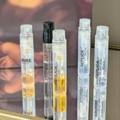 【値下げ中】香水サンプル（5種）　 YSL　REPLICA　CHANEL