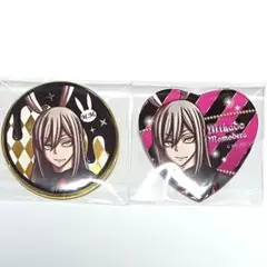 未使用 桃源暗鬼 缶バッジ 2点セット バニー マンガ展 メディコス 桃寺神門