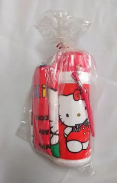 昭和レトロ　サンリオ1976年製　ハローキティ おしぼりケースセット
