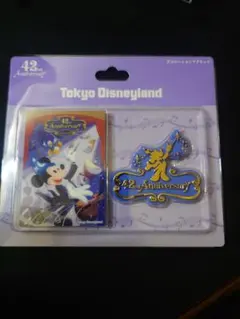 ディズニー デコレーション マグネット ランド 42周年 ミッキー