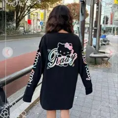 ヒデコちゃん様 専用 Kitty Rady ロンT レインボー カットソ