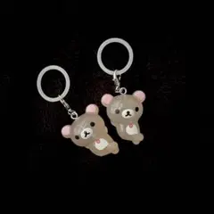 リラックマ めじるし クリアマスコットチャーム ガチャガチャ コリラックマ