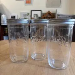 ガラス瓶 BALL メイソンジャー 500ml 600ml 寸胴のサムネイル