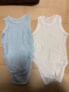 UNIQLO エアリズム ＋イオン　ロンパース肌着　計4枚セット70cm