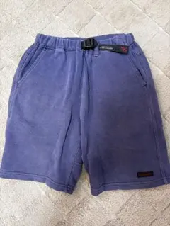 デニムダンガリー　　ハーフパンツ　　130cm