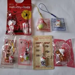 非売品☆ハローキティ キティ マルちゃん ストラップ 　伊藤ハム