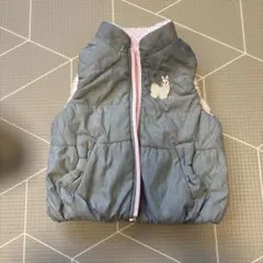 リバーシブルベスト　ミキハウス