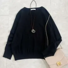 極美品✨ ギャルリーヴィー ウールニットプルオーバー サンプル