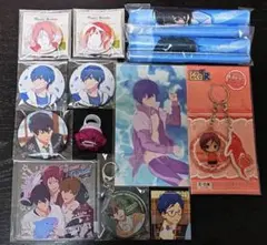 Free! 缶バッジ アクリルコースター タペストリー ほか 松岡凛 セット ③