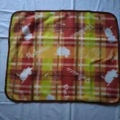Paticco チェック柄フリースブランケット