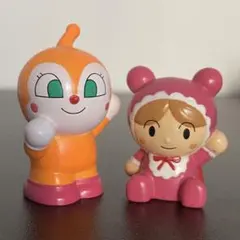 アンパンマン ゆび人形DX 指人形 ソフビ あかちゃんまん ドキンちゃん セット