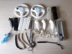 ジャンク　wii　関連　周辺機器　コントローラー　ハンドル　リモコン