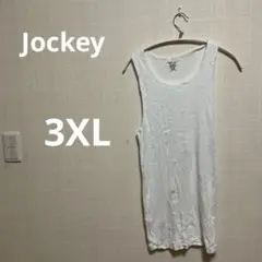 Jockey タンクトップ 3XLTしろシンプル