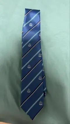 ネクタイ 青 ストライプ HANECTONE 制服 ビジネス フォーマル