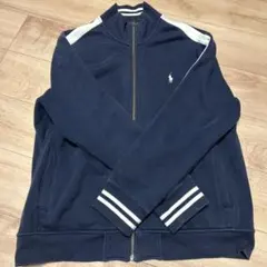 Polo by Ralph Lauren ネイビー ジップアップトレーナー XL