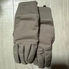 UNIQLO ヒートテック手袋　ベージュ　防寒のサムネイル