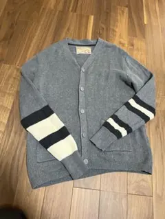 THE SHOP TK カーディガン グレー Mサイズ