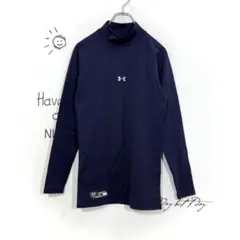アンダーアーマー アンダーシャツ(L)裏起毛 コールドギア ベースボール 野球