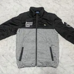 アーノルドパーマー ゴルフウェア ブルゾン メンズ 袖着脱ストレッチ 中綿ジップ