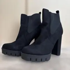 ESPERANZA 厚底タンクソール サイドゴアショートブーツ　Lサイズ