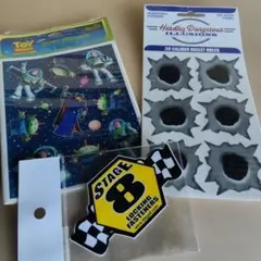 トイストーリー ステッカーセット ＆ 弾痕ステッカー