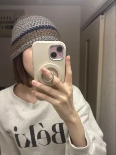 ビーニー ニット帽 クロシェハット バラクラバ ボンネット ハンドメイド