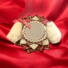 推し活バッチ バッジ ウサギ 赤 推し活