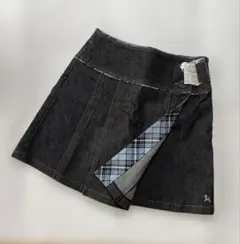 【新品未使用】pom.ponetteダークデニム キュロットスカート　Lサイズ