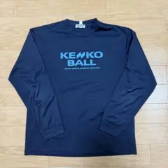 KENKOBALL ネイビー ロングTシャツ Lサイズ