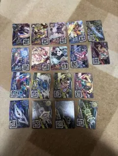 ウデジマン　カード　セット 20枚　（宮本武蔵　ファーブル幸運 ect）