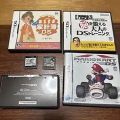 Nintendo 3DS 本体+充電器等+DSソフトのサムネイル