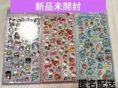 ボンボンドロップシール　サンリオ　ぱぴだんぶい　キティ　ハンギョドン