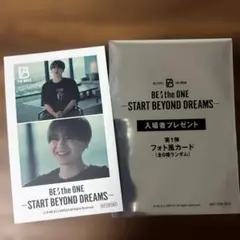 BE:FIRST 映画 マナト フォト風カード MANATO 入場者特典