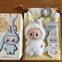 ラブブ イニシャル H ぬいぐるみ アルファベット Labubu 【正規品】