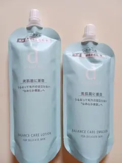 dプログラム バランスケア ローション エマルジョン 詰め替え用 セット