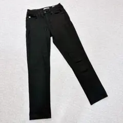 サムシング　エドウィン　デニムパンツ　ブラック　日本製　29インチ　ストレッチ