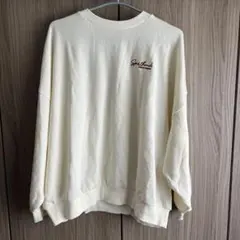 【INGNI】イング　オーバーサイズクリームスウェット