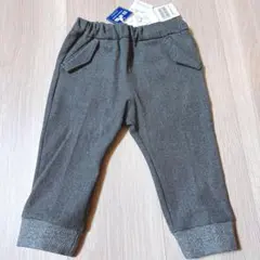 【新品】KISSETTE グレー ズボン パンツ 80cm