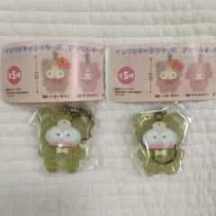 サンリオキャラクターズ　アクリルキーホルダー　ラテクマバージョン　ハンギョドン
