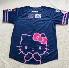 ソフトバンクホークス ユニフォーム ピンクフルデー ハローキティ L