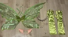 ティンカーベル コスプレ 小物セット 羽 グローブ ティアラ