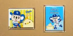 ドアラ✕ぴよりんフレームマグネット 2個セット