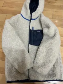 Patagonia フリース　キッズリバーシブルレディフレディーフーディX L