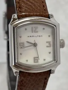 【電池交換済】HAMILTON DODSON ダッドソンミニ レディース＃１３ 10年ぶりの販売。ダッドソンミニ MOP 120本限定モデル H27211513