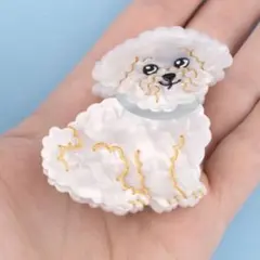coucousuzette ククシュゼット BICHON ヘアクリップのサムネイル